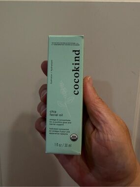 Cocokind Chia Facial Oil - Mint Green Box